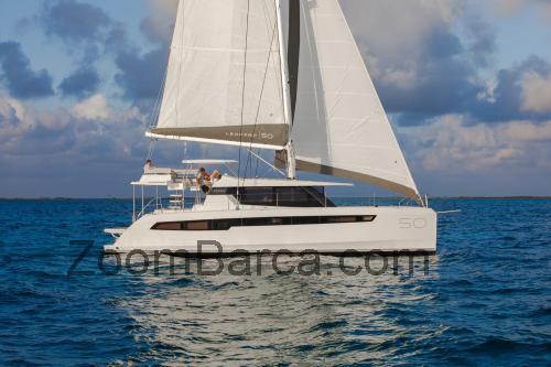 Leopard 50 Sailing Catamaran scheda tecnica 